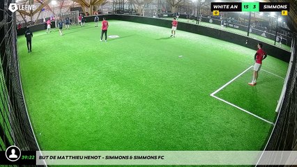 But de Matthieu HENOT - SIMMONS & SIMMONS FC