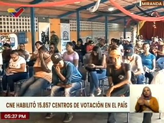 Miranda | Más de 15 mil centro de votación fueron habilitados en todo el país