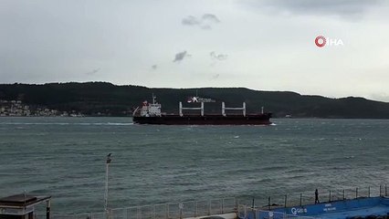 Çanakkale Boğazı çift yönlü olarak trafiğe kapatıldı