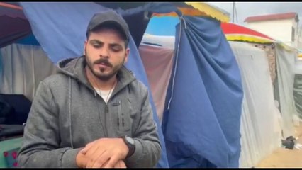 الحرب في غزة تحول حديقة بدير البلح إلى مخيم للنازحين