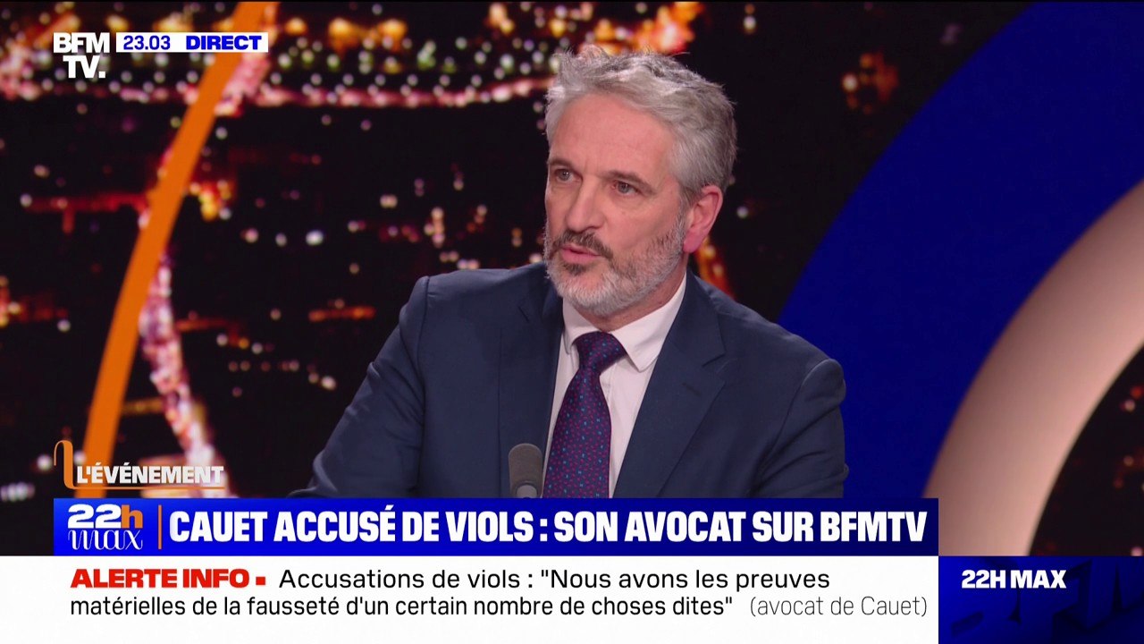 Plaintes pour viols contre Cauet: pour l'avocat de l'animateur, "rien ne tient" dans la plainte de la première femme qui l'accuse de deux viols, dont l'un lorsqu'elle était mineure