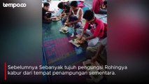 Pengungsi Rohingya Merasa Tak Puas dengan Porsi Makan yang Diberikan
