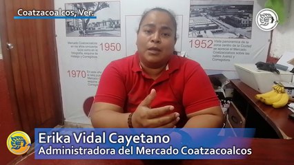 En este mercado de Coatzacoalcos instalarán tres "nacimientos" en esta Navidad