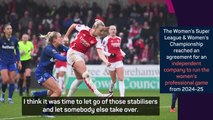 'Sky's the limit' - Mead supports independent organisation running women's game