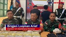 Penyelundupan 15,5 Kg Sabu Digagalkan Satgas Pamtas TNI di Perbatasan Indonesia-Malaysia
