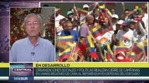 Organizaciones sociales en Venezuela salen a las calles en defensa de su patria