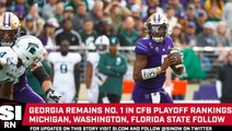 Georgia Remains No. 1 In Latest CFB Playoff Rankings