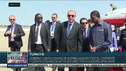 Gobierno de Türkiye cuenta con más de 40 embajadas en África