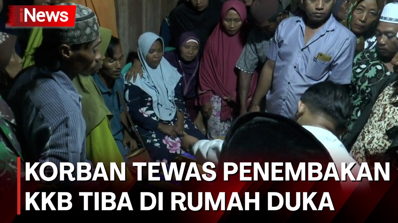 Jenazah Korban Penembakan KKB Tiba di Grobogan, Tangis Histeris Pecah saat Peti Dibuka