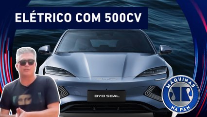 Test drive descontraído e bem humorado de João Anacleto com BYD Seal | MÁQUINAS NA PAN