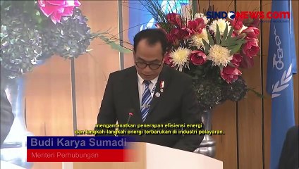 Di Sidang IMO London, Menhub Budi Karya Sumadi Ungkap Cara Tekan Emisi di Sektor Pelayaran