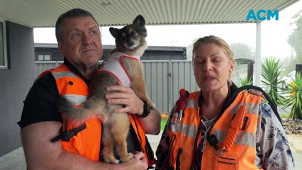 Lake Conjola floodwaters vision by NSW SES