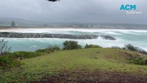Bermagui wild weather by Marion Williams
