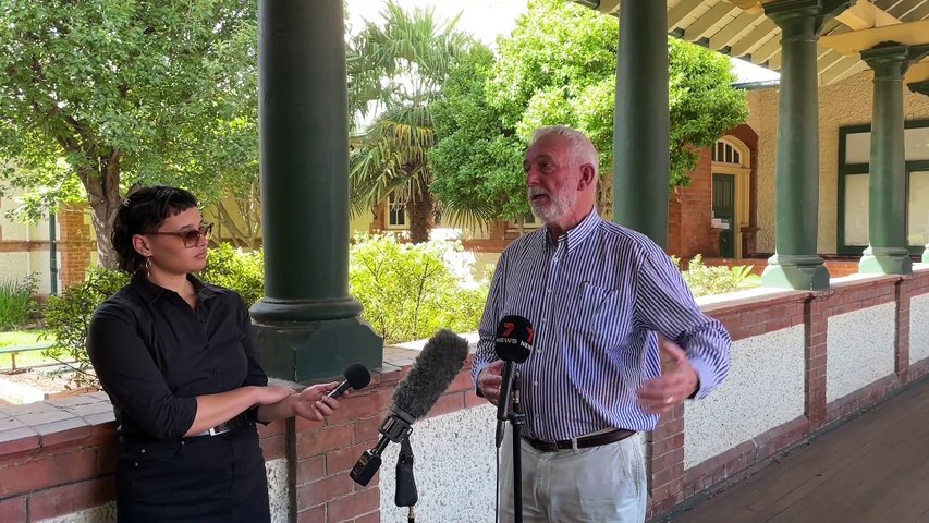 WATCH: Tamworth mayor Russell Webb defends the local council's controversial decision to apply for a 36.3 per cent rate increase across the next two years. Video by Jonathan Hawes