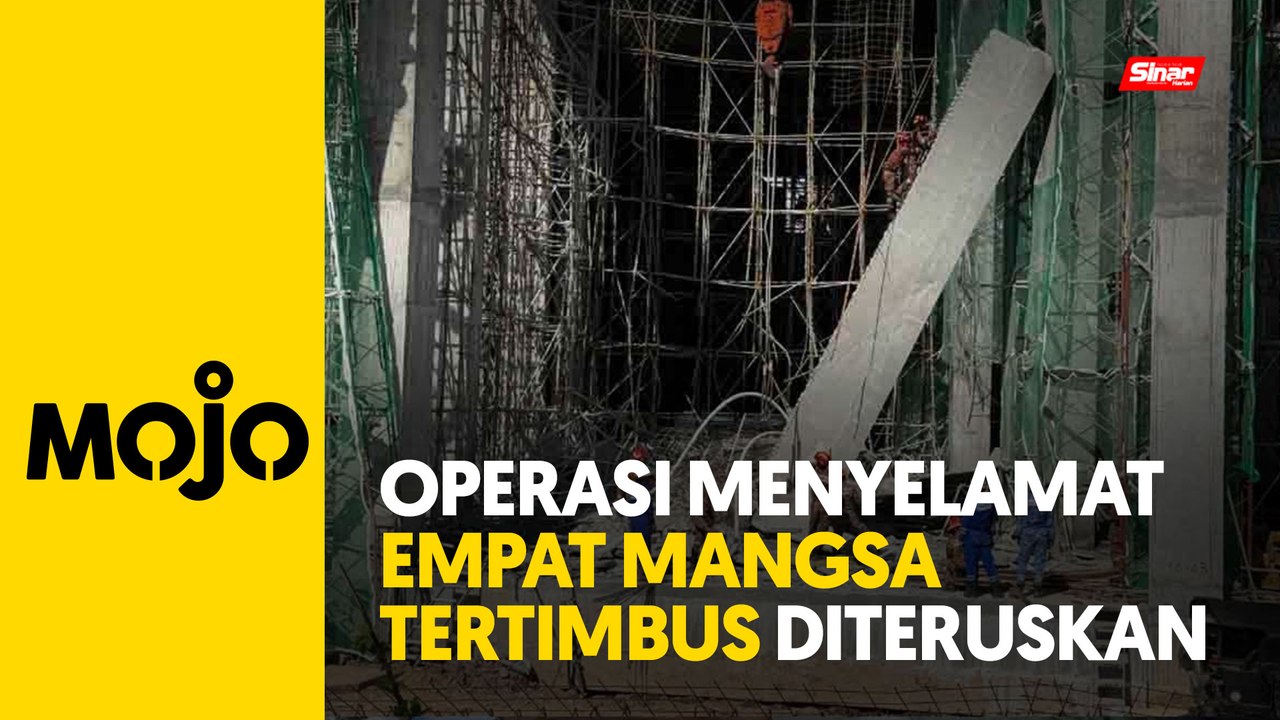 Kerja menyelamat masih berjalan, empat mangsa tertimbus belum ditemui