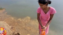 गए थे नहाने पहुँच गए धान खेत  | gaon ki lifestyle | gaon ki life | gaon ki shanti | धान कटाई vlog