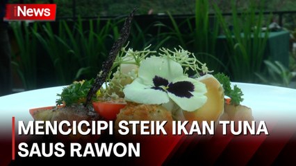 Unik dan Lezat, Steik Ikan Tuna Siram Saus Rawon
