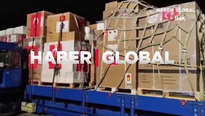 Gazze'ye sağlık yardımı taşıyan uçak Kayseri'den havalandı