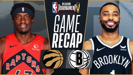 Game Recap: Nets 115, Raptors 103