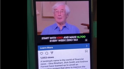 Dick Smith speaks about deep fake videos of himself
