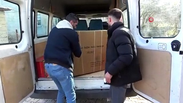 Doğuştan engelli kadın akülü tekerlekli sandalyesine kavuştu
