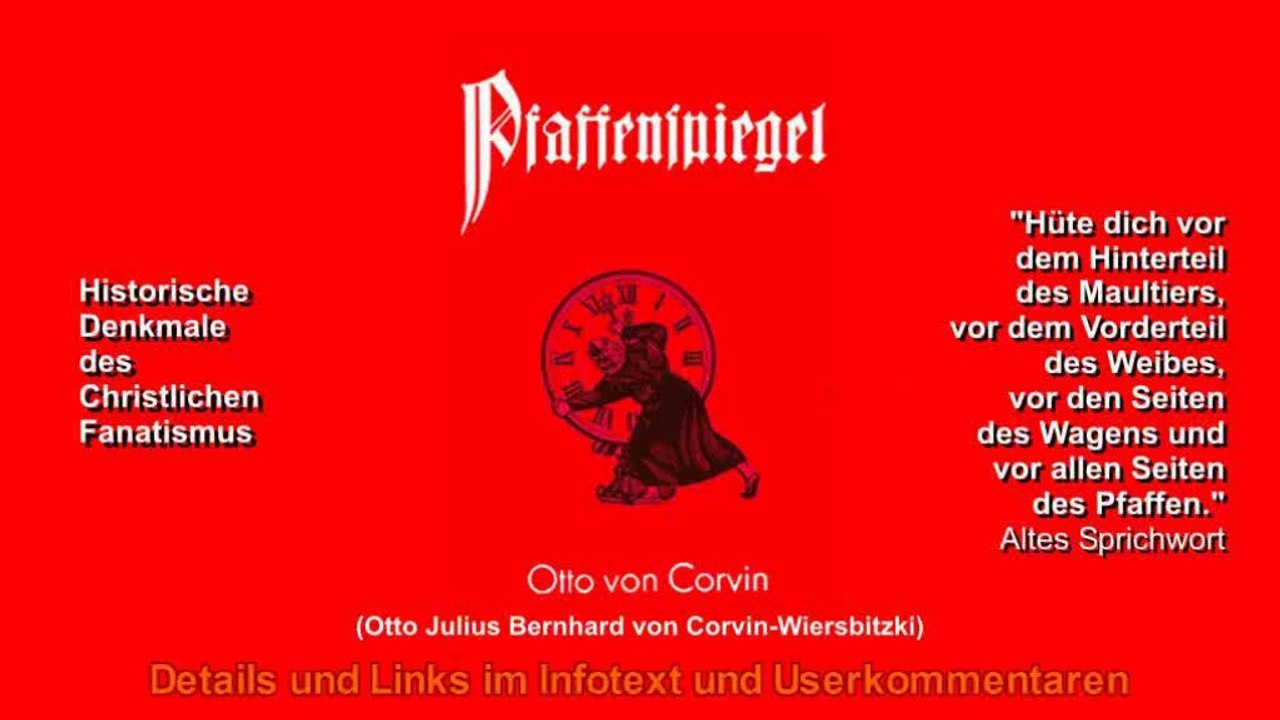 "pfaffenspiegel" - der religionskritik-klassiker