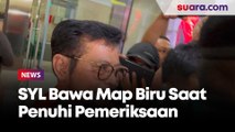 SYL Bawa Map Biru Saat Penuhi Pemeriksaan Kasus Pemerasan Firli Bahuri, Hatta dan Kasdi Kompak Bungkam