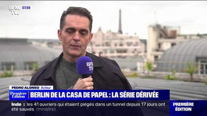 "Plus de légèreté, de comédie, de romantisme": "Berlin", le spin-off de "La Casa de Papel"