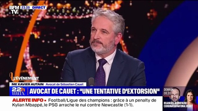 L'avocat de Cauet, animateur sur NRJ, dénonce sur BFM TV des tentatives d'extorsion de fonds de la part de celles qui l'accusent de viols et d'agression sexuelles affirmant avoir des preuves