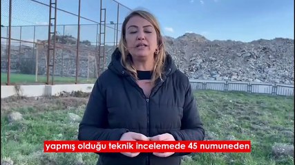 Nermin Yıldırım Kara: 'Geçen 10 ayın sonunda Hatay'da asbest büyük bir tehlike oluşturmaya devam ediyor'