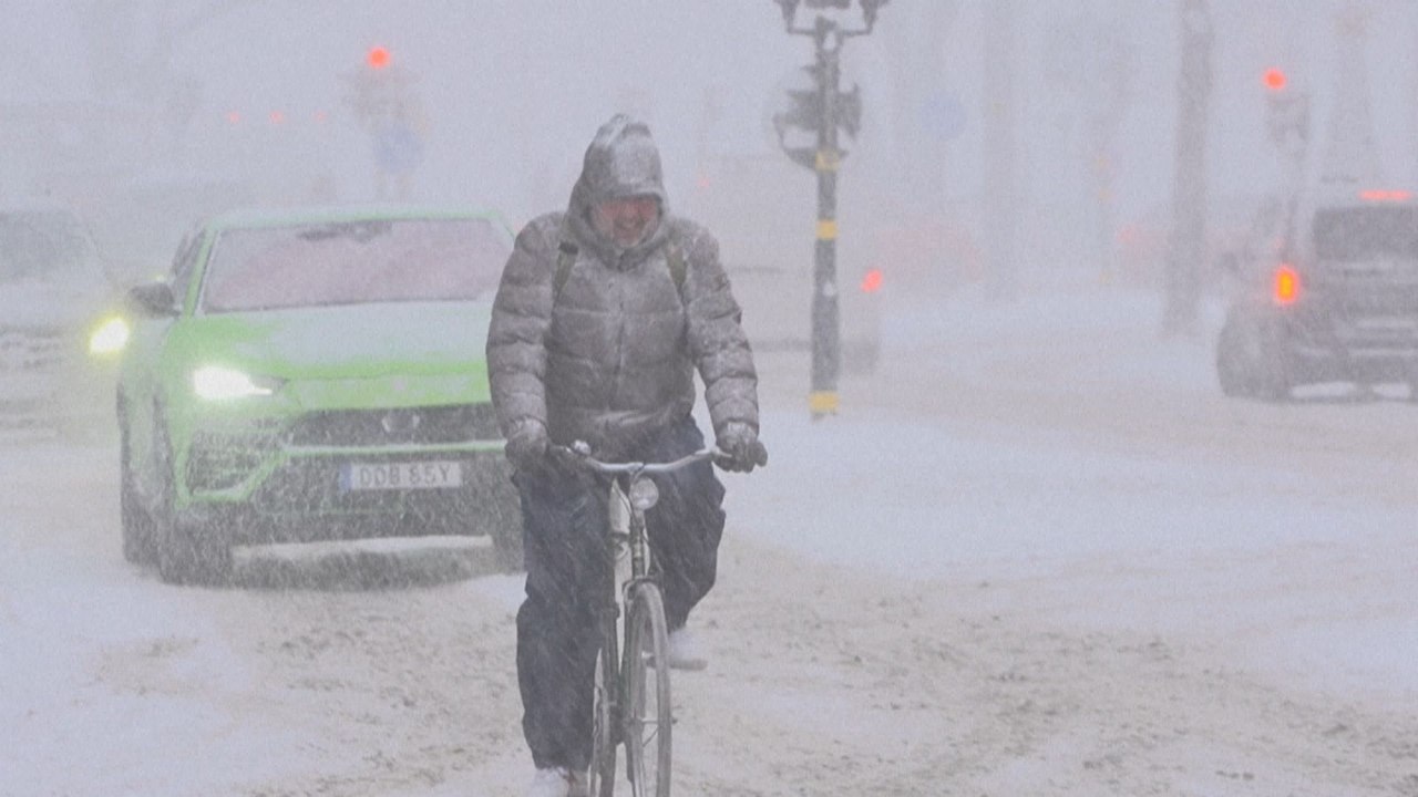 Premières neiges en Europe