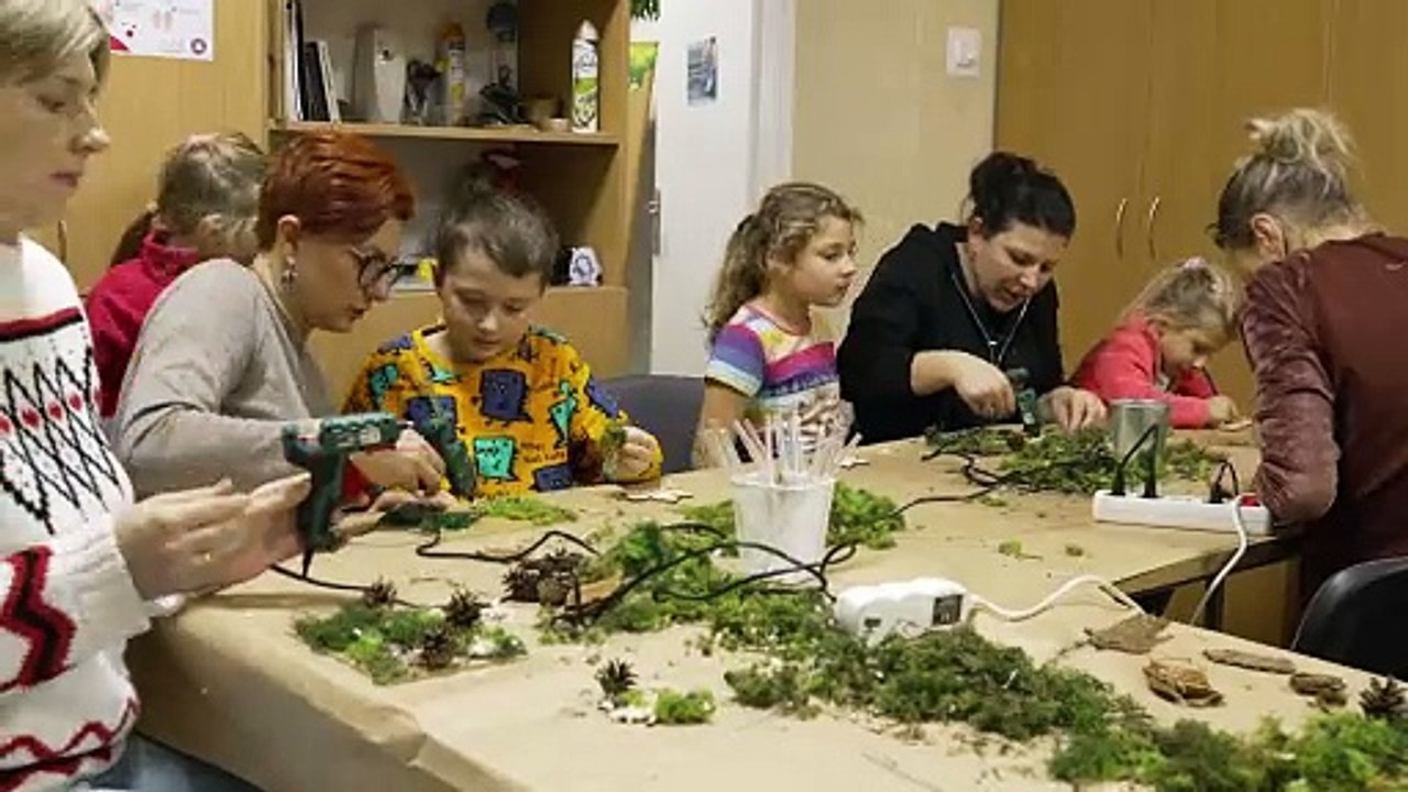 Warsztaty z „żywych” obrazów w Rzeszowskim Domu Kultury Filia Załęże