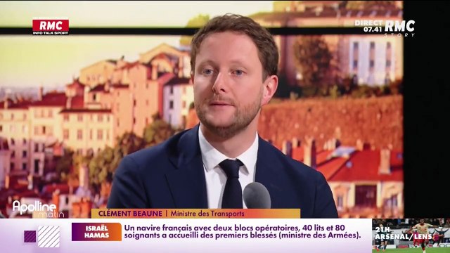 La hausse annuelle des péages d’autoroutes sera inférieure à 3% l'année prochaine, assure le ministre délégué aux Transports Clément Beaune - Regardez