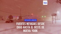 Estados Unidos | Fuertes nevadas desde Ohio hasta el oeste de Nueva York