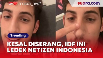 Kesal Diserang Terus di TikTok, Tentara Israel Ledek Netizen Indonesia Butuh Operasi Hidung!