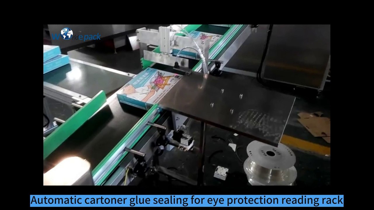Carton Packing Line For Reading Rack