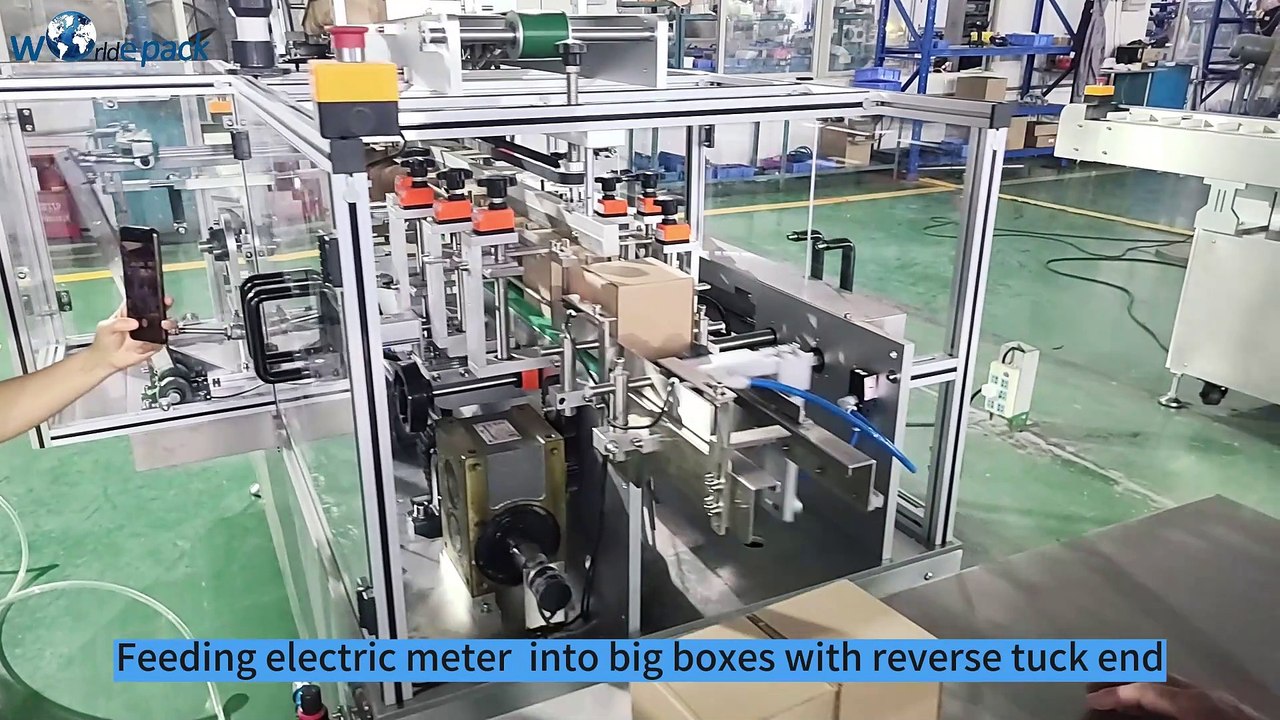 Cartoning Machine for Electric Instruments