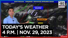 Today's Weather, 4 P.M. | Nov. 29, 2023