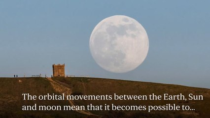 Why can we see the moon during the day?