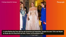 PHOTOS Brigitte Macron en blanc immaculé totalement différente de Maxima des Pays-Bas, phénoménale à Paris