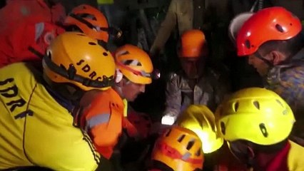 Trapped worker in Indian tunnel recounts ordeal
