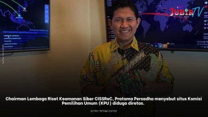 Situs KPU Diretas Hacker, 204 Juta Data Pemilih Dijual di Internet