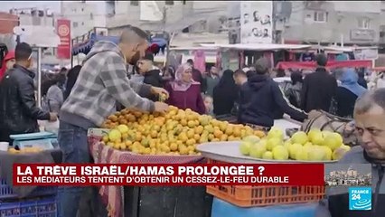Israël-Hamas : la trêve entre dans son 6e jour, les médiateurs tentent de la prolonger encore