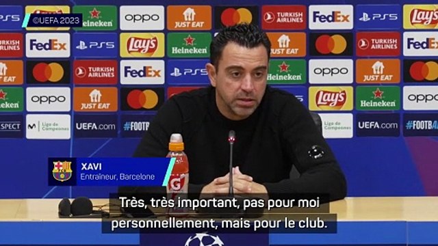 Xavi : “Un jour où l’on peut être très heureux et satisfait”