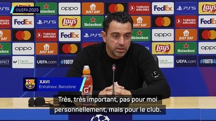 Xavi : “Un jour où l’on peut être très heureux et satisfait”