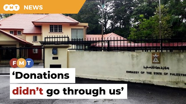 We never told NGOs to channel donations through us, says Palestinian embassy