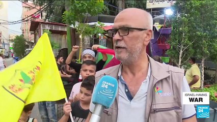 ‘Deeply wounded’: Palestinian refugees in Lebanon watch suffering in Gaza from afar