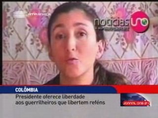 Ingrid Betancourt - Libertação - luz ao fundo