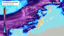 En unas horas llega un frente que dejará precipitaciones en casi toda España, después irrumpirá el aire polar