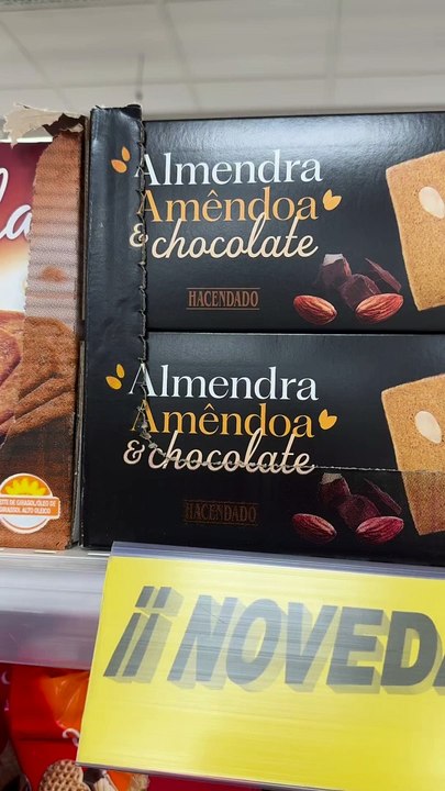 Nuevas galletas con almendras y chocolate de Mercadona